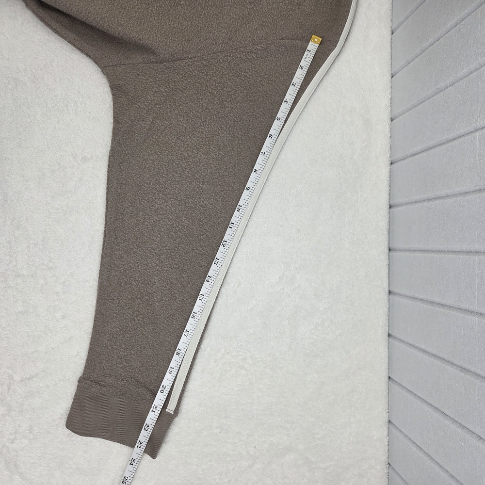 PINK Victoria's Secret Brown Fleece Cropped Pullover XXL - Picture 5 of 11
